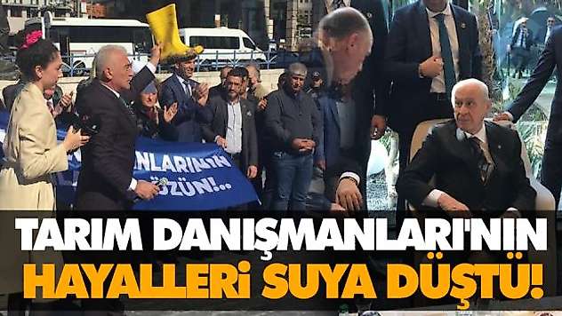 Tarım Danışmanları'nın Hayalleri Suya Düştü!