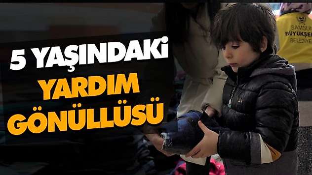5 Yaşındaki Yardım Gönüllüsü