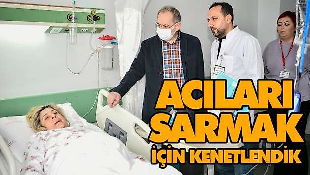 Acıları Sarmak İçin Kenetlendik