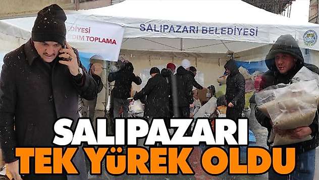 Salıpazarı Tek Yürek Oldu
