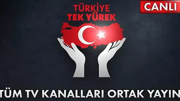Türkiye Tek Yürek… Ortak yayında yardım kampanyası