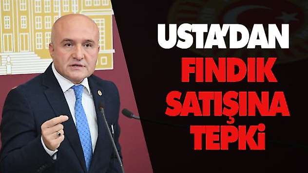 Usta'dan Fındık Satışına Tepki