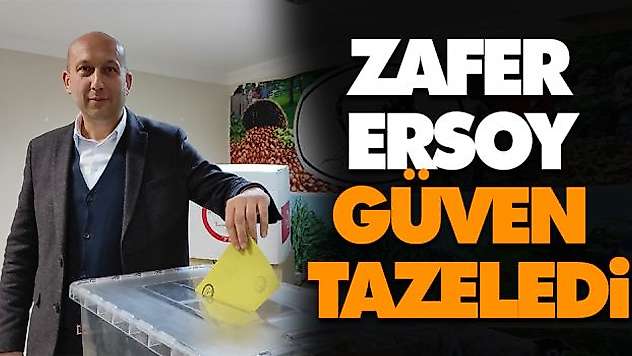 Zafer Ersoy Güven Tazeledi