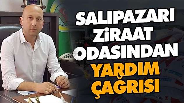 Ziraat Odasından Yardım Çağrısı