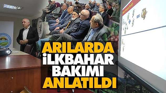 Arılarda İlkbahar Bakımı Anlatıldı