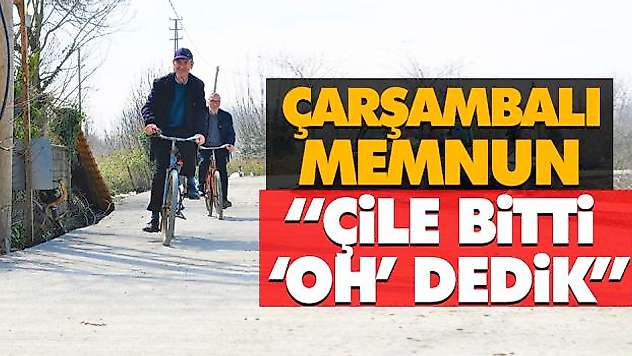 Çarşambalı Memnun 'Çile Bitti 'Oh' Dedik'