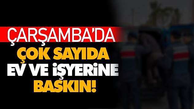 Çok Sayıda Ev Ve İşyerine Baskın!