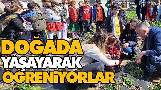 Doğada Yaşayarak Öğreniyorlar