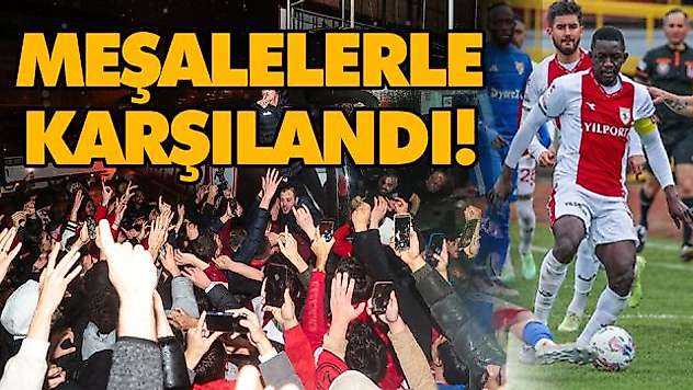 Meşalelerle Karşılandı!