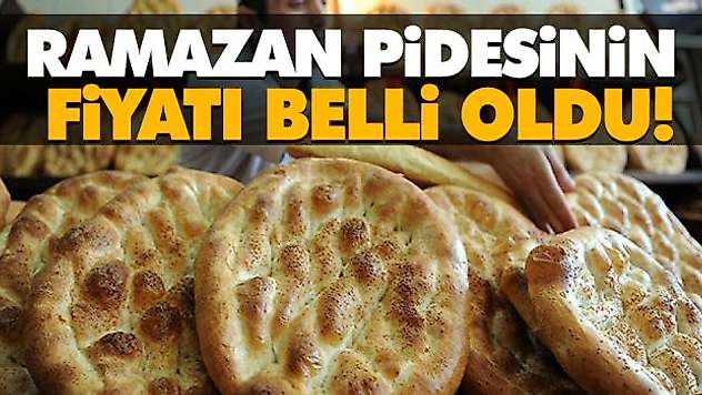 Ramazan Pidesi Fiyatı Belli Oldu!