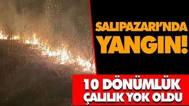 Salıpazarı'nda Yangın!