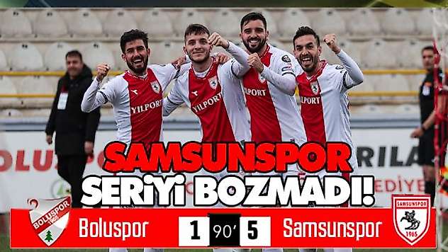 Samsunspor Seriyi Bozmadı!