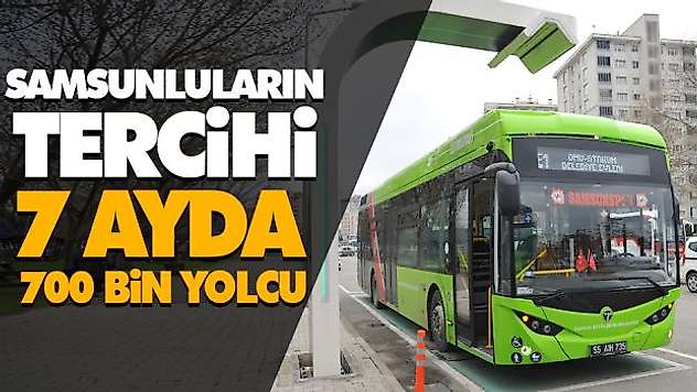 7 Ayda 700 Bin Yolcu