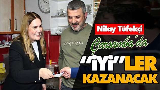 Çarşamba'da  'İYİ'ler Kazanacak