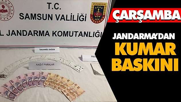 Jandarma'dan Kumar Baskını