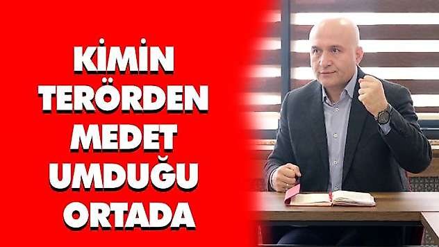 Kimin Terörden Medet Umduğu Ortada
