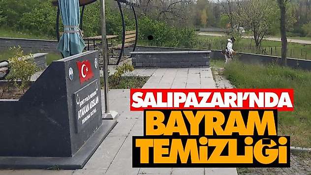Salıpazarı'nda Bayram Temizliği