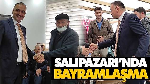 Salıpazarı'nda Bayramlaşma
