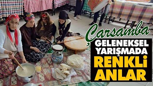 Geleneksel Yarışmada Renkli Anlar