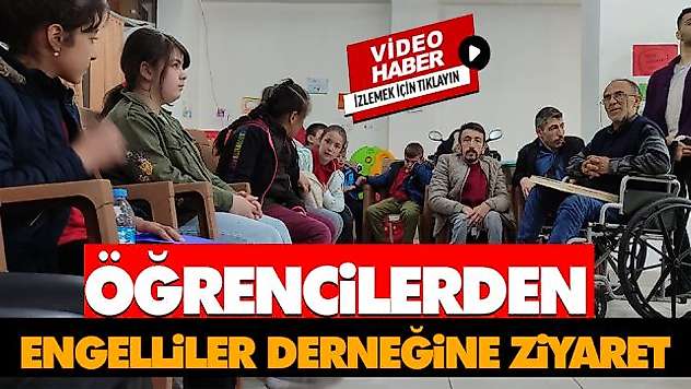 Öğrencilerden Engelliler Derneğine Ziyaret