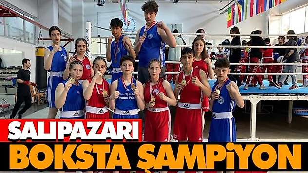 Salıpazarı Boksta Şampiyon