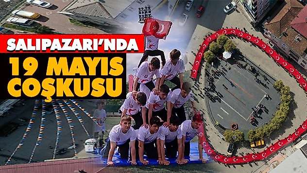Salıpazarı'nda 19 Mayıs Coşkusu