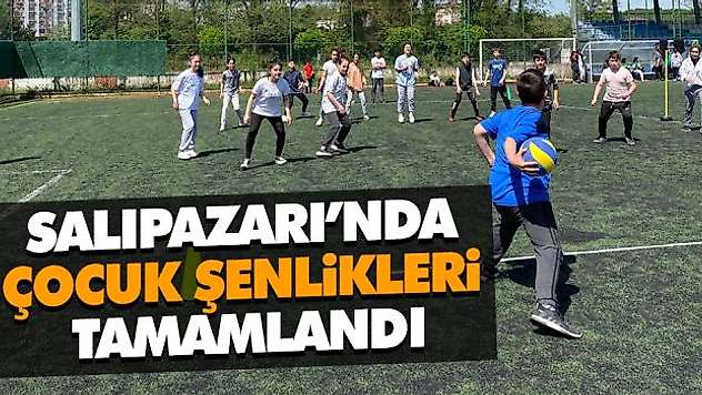 Salıpazarı'nda Çocuk Şenlikleri Tamamlandı