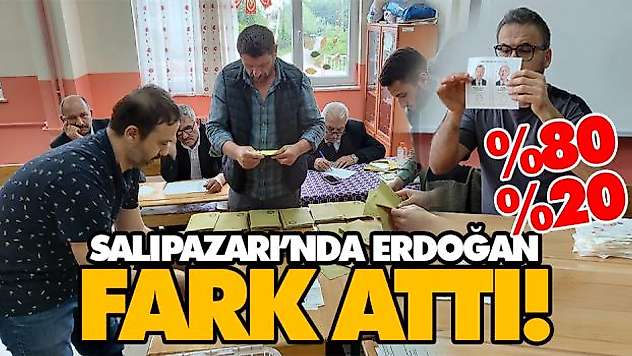 Salıpazarı'nda Erdoğan Fark Attı!