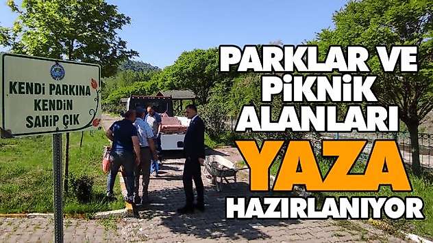 Salıpazarı'nda Parklar Ve Piknik Alanları Yaza Hazırlanıyor