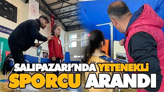 Salıpazarı'nda Yetenekli Sporcu Arandı