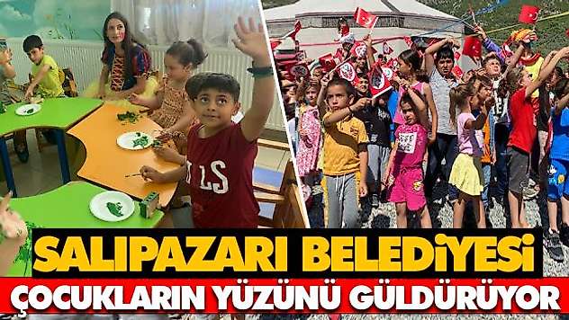 Depremzede Çocukların Yüzünü Güldürüyor