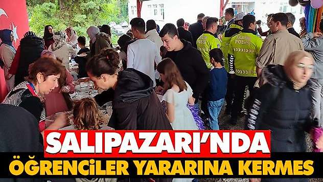 Gökçeli İlkokulu tarafından kermes düzenlendi.