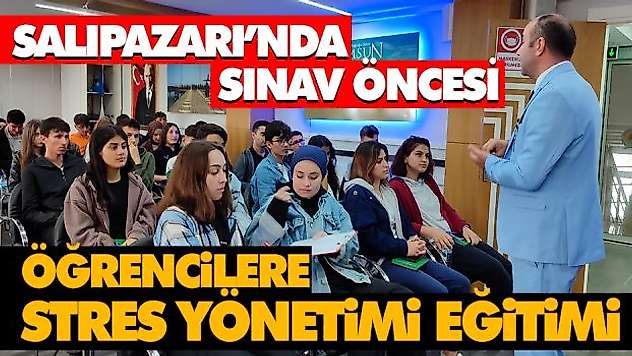 Öğrencilere Stres Yönetimi Eğitimi
