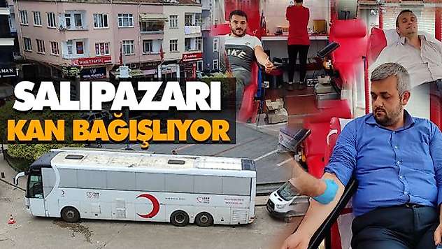 Salıpazarı Kan Bağışlıyor