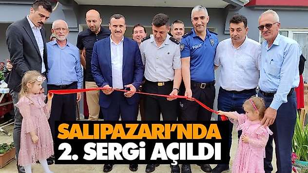 Salıpazarı'nda 2. Sergi Açıldı