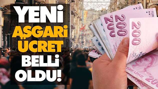Yeni Asgari Ücret Belli Oldu!  