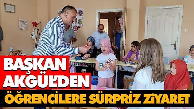 Başkan Akgül'den Sürpriz Ziyaret