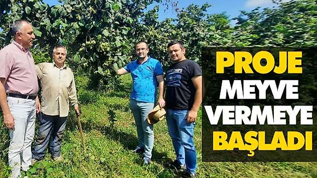 Proje Meyvelerini Vermeye Başladı
