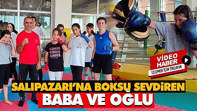 Salıpazarı'na Boksu Sevdiren Baba ve Oğlu