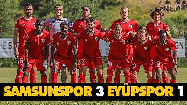 Samsunspor 3 Eyüpspor 1