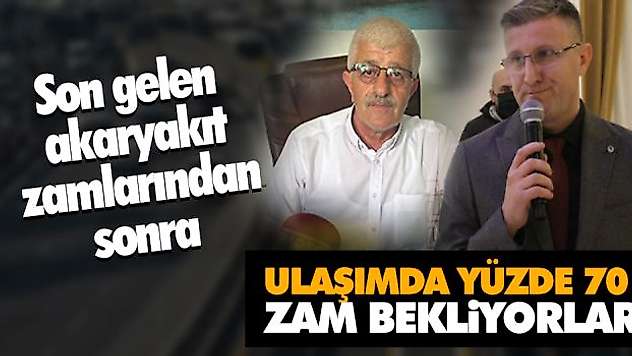 Ulaşımda Yüzde 70 Zam Bekliyorlar