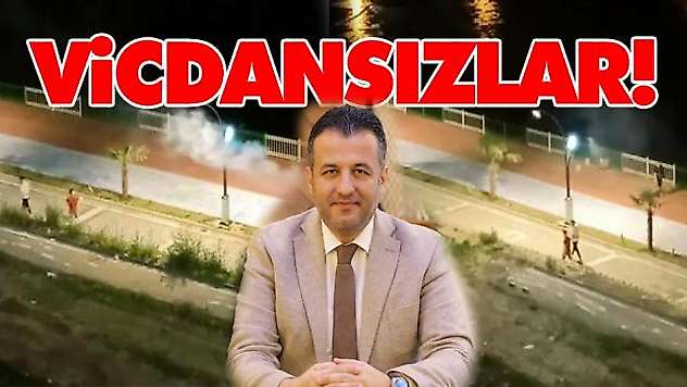 Vicdansızlar! Ağaçları yaktılar