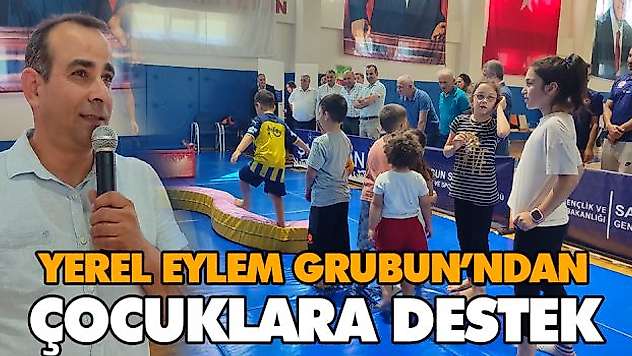 Yerel Eylem Grubun'ndan Çocuklara Destek