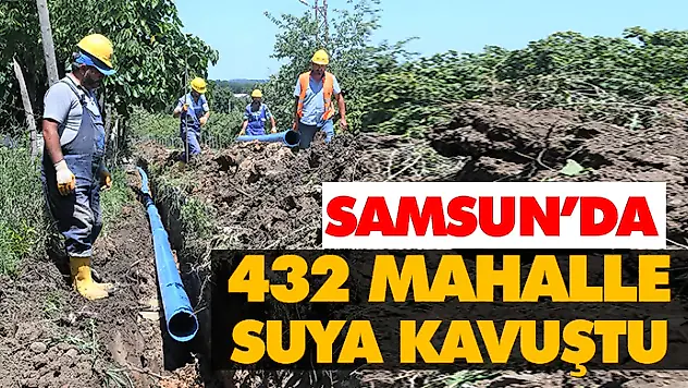432 Mahalle Suya Kavuştu