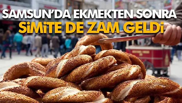 Ekmekten sonra Simite de zam geldi