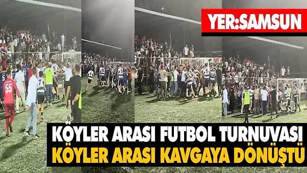 Köyler Arası Futbol Turnuvası Köyler Arası Kavgaya Dönüştü