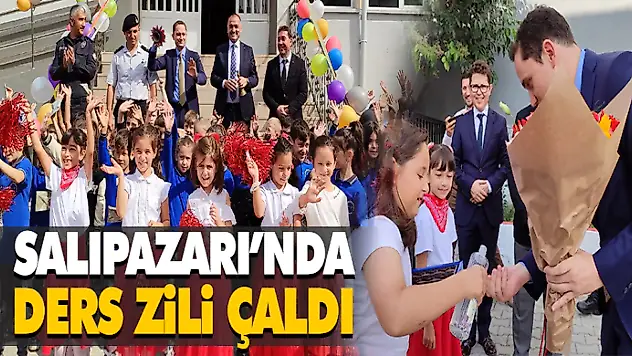 Salıpazarı'nda Ders Zili Çaldı