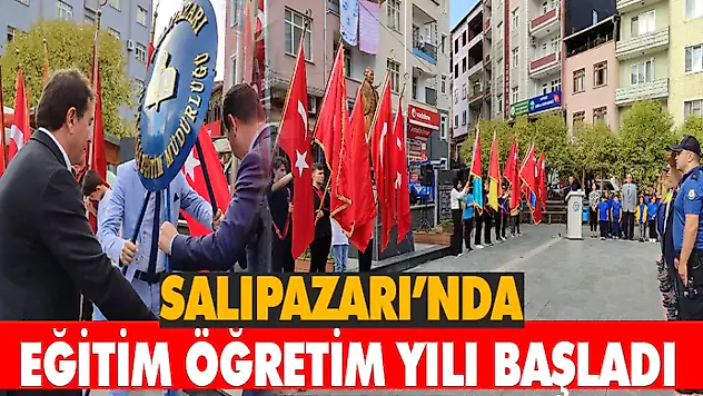 Salıpazarı'nda Eğitim Öğretim Yılı Başladı
