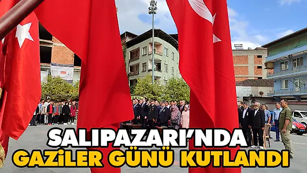 Salıpazarı'nda Gaziler Günü Kutlandı