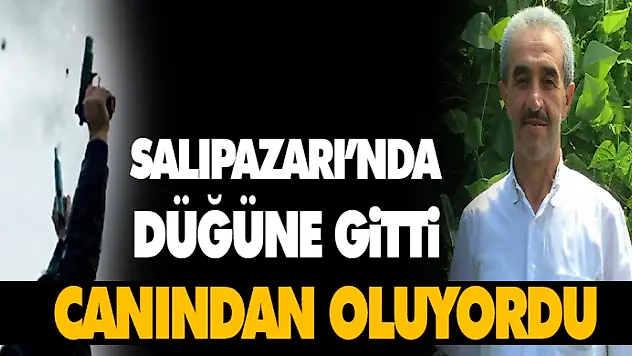 Salıpazarı'nda Maganda Kurşunu İle Yaralandı